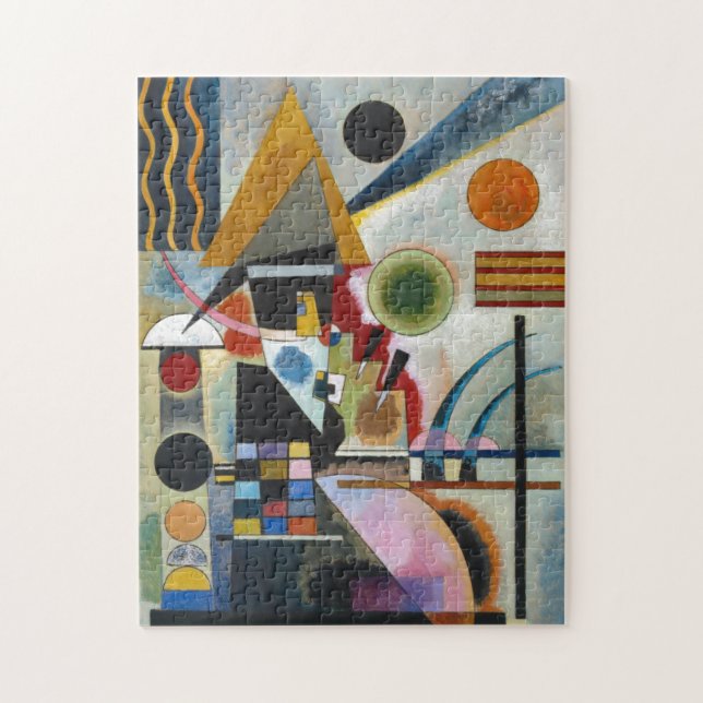 Quebra-cabeça A pintura Abstrato de Kandinsky (Vertical)