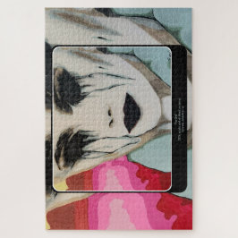 Quebra-cabeça A pintura "The Chill" em um