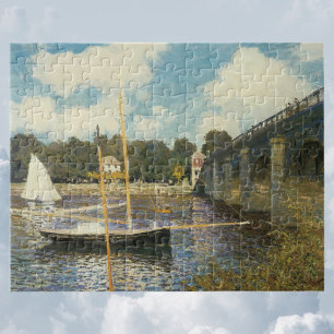 Quebra-cabeça A Ponte da Rodovia em Argenteuil por Claude Monet