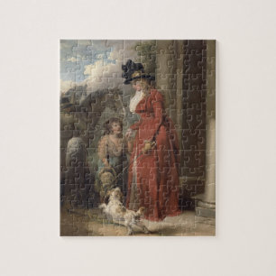 Quebra-cabeça A porta do latifundiário, c.1790 (óleo em canvas