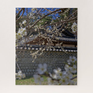 Quebra-cabeça A Primavera Sussurra Sobre Hanok