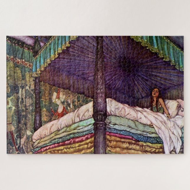 Quebra-cabeça "A Princesa Real" por Edmund Dulac (Horizontal)