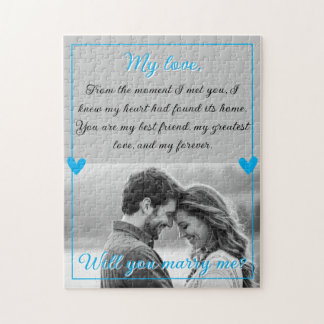 Quebra-cabeça A Proposta Personalizada De Casamento Fotográfico 