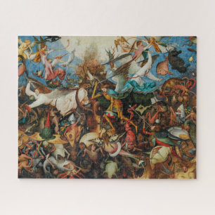 Quebra-cabeça A Queda dos Anjos Rebeldes Pieter Bruegel, o Vel