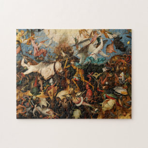 Quebra-cabeça A queda dos anjos rebeldes por Pieter Bruegel