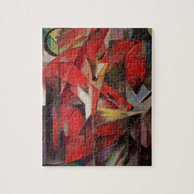 Quebra-cabeça A Raposa, 1913 (Vertical)