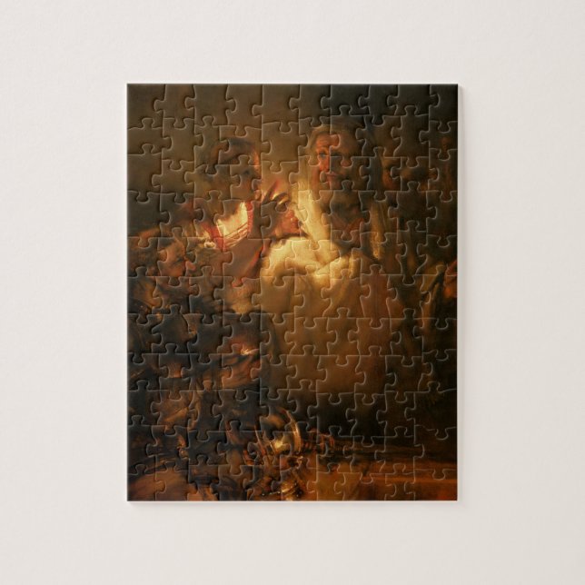 Quebra-cabeça A recusa de St Peter, 1660 (óleo em canvas) (Vertical)