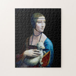 Quebra-cabeça A Senhora com um Ermine, Leonardo da Vinci