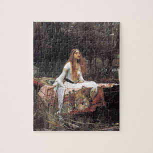 Quebra-cabeça A Senhora de Shalott por John W. Waterhouse