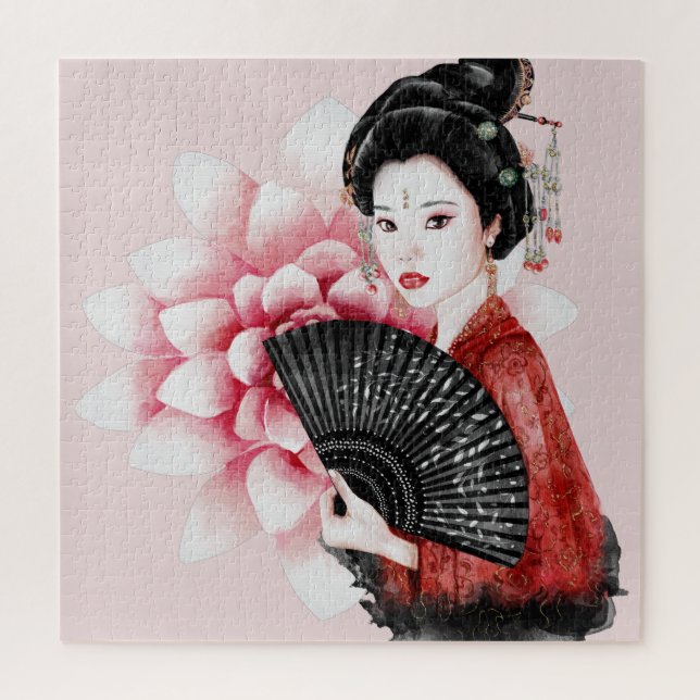 Quebra-cabeça A Série Okinawa Design 34 (Vertical)