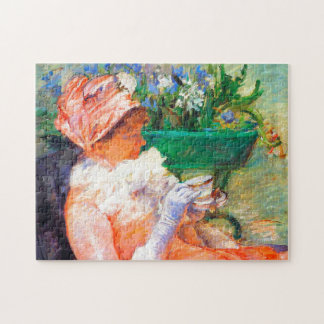 Quebra-cabeça A Taça do Chá por Mary Cassatt