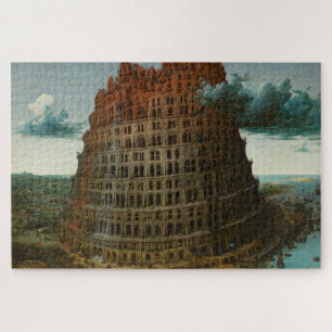 Quebra-cabeça A Torre de Babel (por Pieter Bruegel, o Velho)