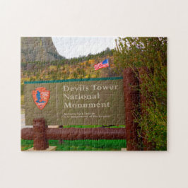 Quebra-cabeça A Torre do Diabo Wyoming.