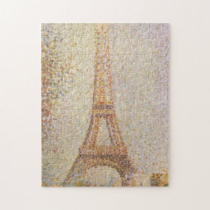 Quebra-cabeça A torre Eiffel por Georges Seurat