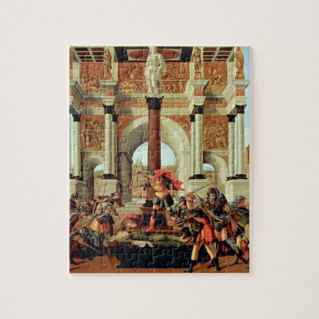 Quebra-cabeça A Tragédia de Lucretia de Sandro Botticelli (Vertical)