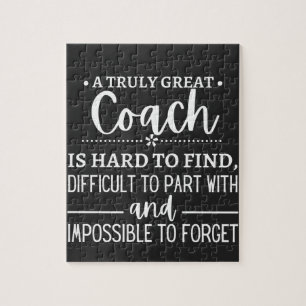 Quebra-cabeça A Truly Great Coach is hard find