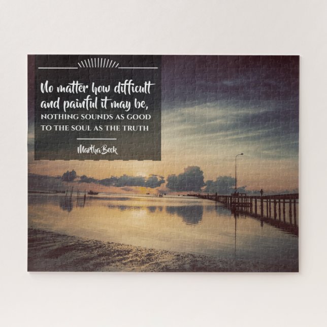 Quebra-cabeça A verdade (Horizontal)