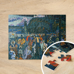 Quebra-cabeça A Vida Colorida Kandinsky