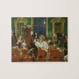 Quebra-cabeça A vida de Buckingham, 1853-55 (óleo nas canvas) (