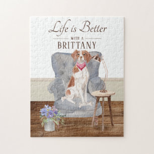 Quebra-cabeça A Vida É Com Uma Brittania