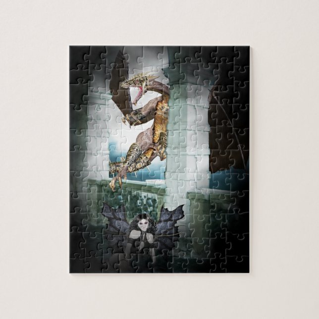 Quebra-cabeça A Vignette do Dragão (Vertical)