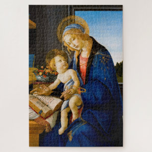 Quebra-cabeça A Virgem e a Criança, Sandro Botticelli