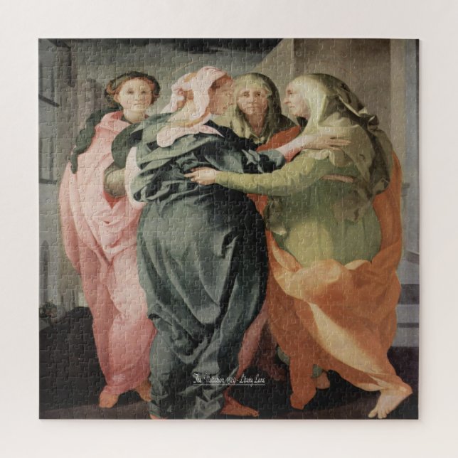 Quebra-cabeça A Visitação 1529 Escritura (Vertical)