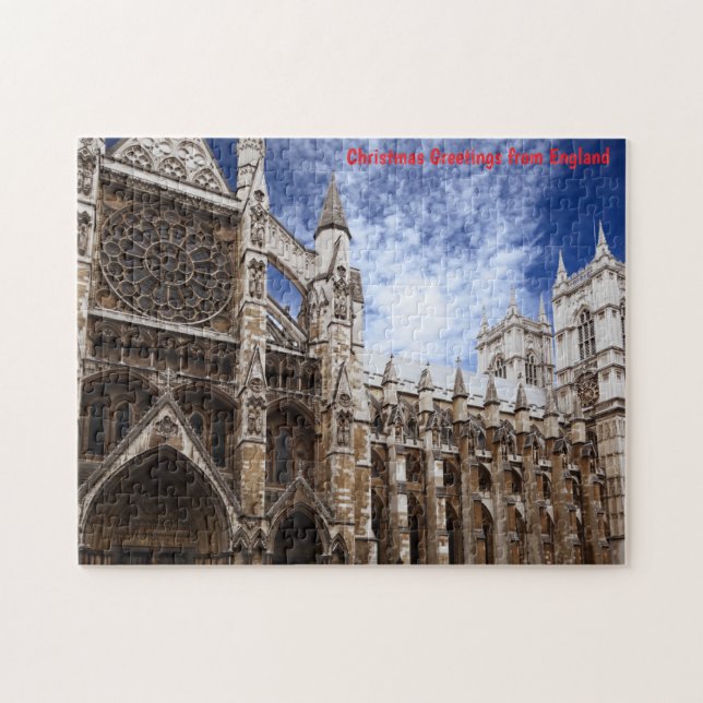 Quebra-cabeça Abadia de Westminster. (Horizontal)