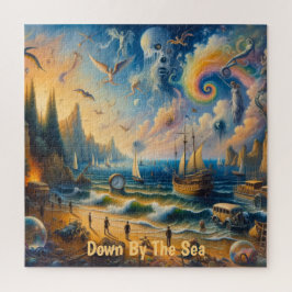 Quebra-cabeça Abaixo pelo Mar: Uma paisagem do Sonho Costeiro Su