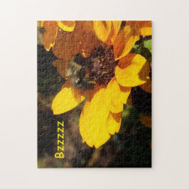 Quebra-cabeça Abelha de Bzzzy em uma Susan de olhos pretos