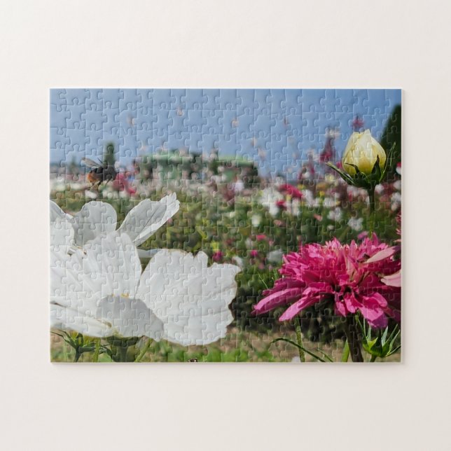 Quebra-cabeça Abelha Ocupada, 28cm x 35.5cm, 252 p (Horizontal)