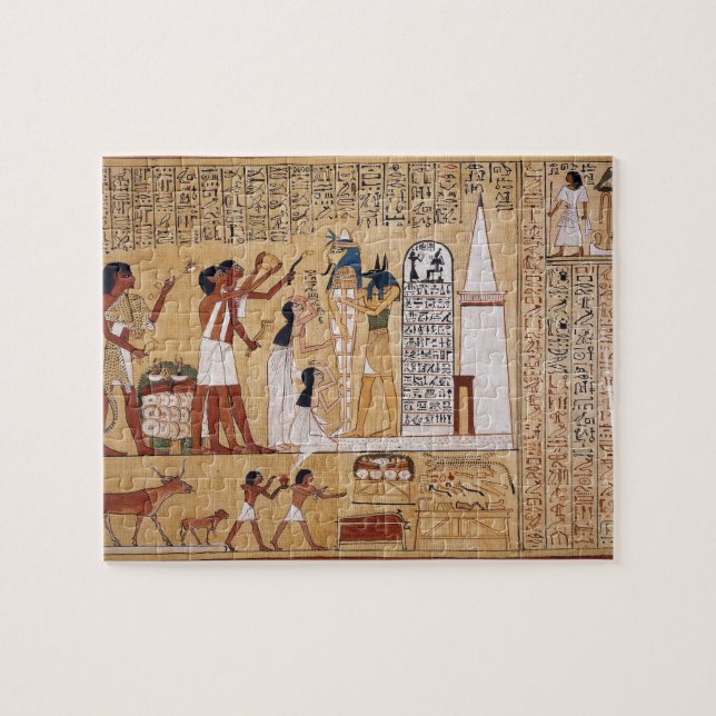 Quebra-cabeça Abertura do livro da cerimónia da boca do morto (Horizontal)