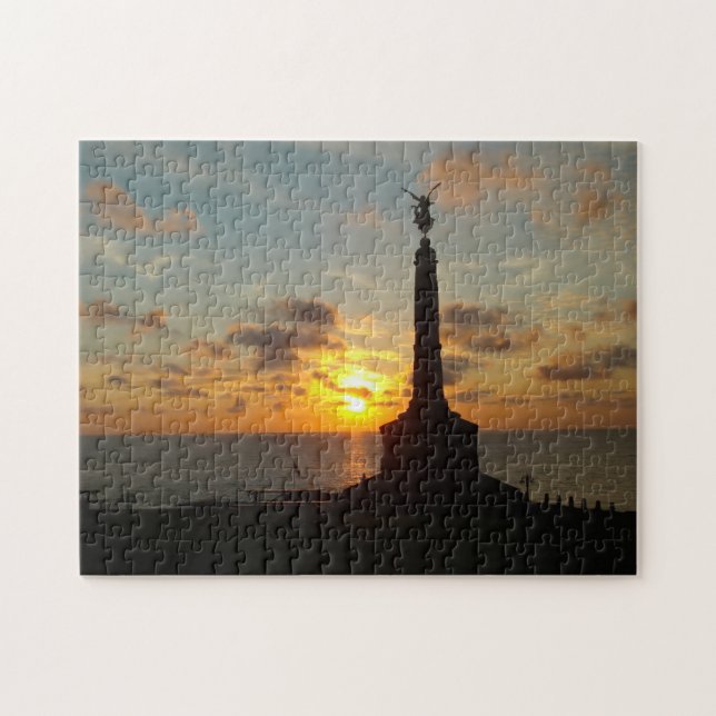Quebra-cabeça Aberystwyth Sunset (Horizontal)