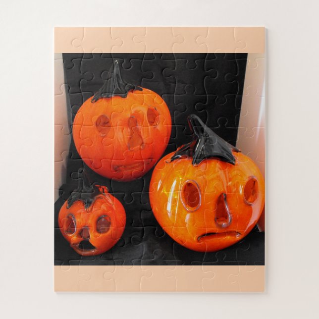 Quebra-cabeça Abóboras de Halloween (Vertical)