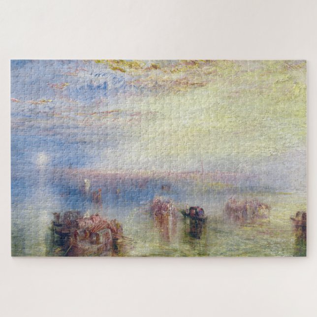 Quebra-cabeça Abordagem de Veneza por William Turner (Horizontal)
