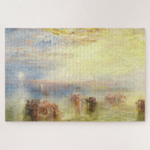 Abordagem de Veneza, Turner Art Jigsera Quebra-cab