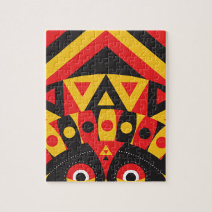 Quebra-cabeça aborígene tribal