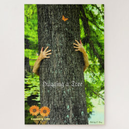 Quebra-cabeça Abraçar uma árvore - vida no campo