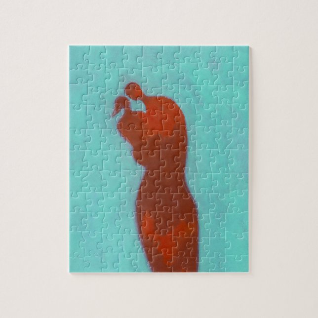 Quebra-cabeça Abraço do casal (Vertical)