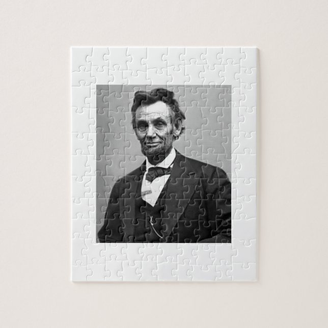 Quebra-cabeça Abraham Lincoln (Vertical)