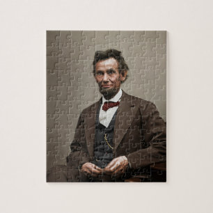 Quebra-cabeça Abraham Lincoln