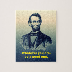 Quebra-cabeça Abraham Lincoln Quote