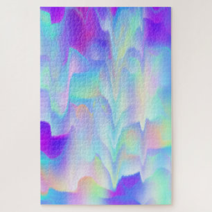 Quebra-cabeça Abstract Northern Lights