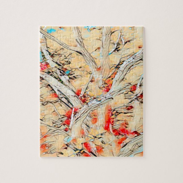 Quebra-cabeça abstrato (Vertical)