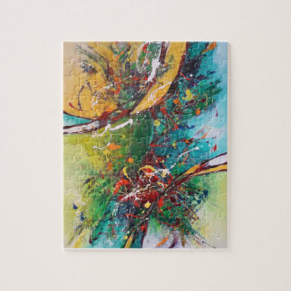 quebra-cabeça abstrato