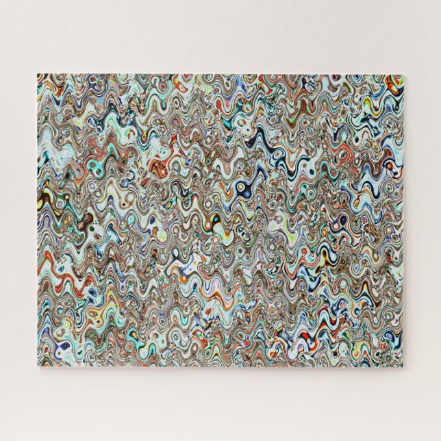 Quebra-cabeça Abstrato 3 do barco de Hong Kong, imagens do SVP (Horizontal)