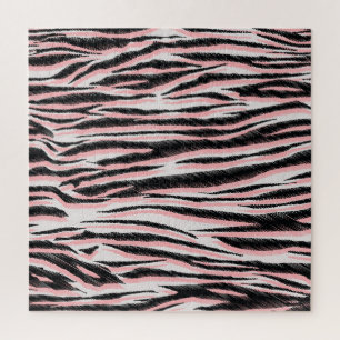 Quebra-cabeça Abstrato animal Pele sem costura Impressão