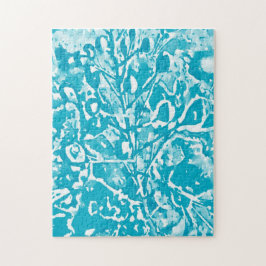 Quebra-cabeça Abstrato Aqua Bird Difícil do Paraíso Quebra-cabeç