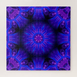 Quebra-cabeça Abstrato azul