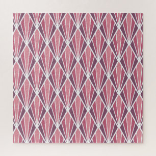 Quebra-cabeça Abstrato Clássico, geométrico, na moda de patch se